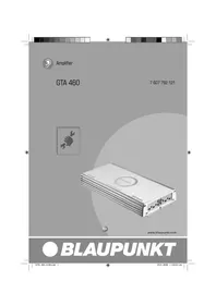 BLAUPUNKT GTA 460 - Zvukový zesilovač
