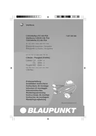 IF PSA CAN RCI-4A BLAUPUNKT