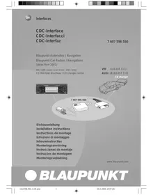IF VW-CHANGER CDC BLAUPUNKT