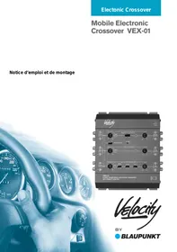 BLAUPUNKT MOBILE ELECTRONIC CROSSOVER VEX-01 - Crossover audio