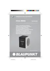 BLAUPUNKT ODSB 8000A - Enceinte Bluetooth