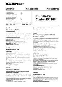 RC-10H BLAUPUNKT