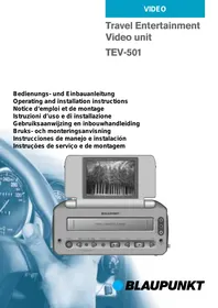 BLAUPUNKT TEV-501 TRAVEL VIDEO - Auto-Videoplayer