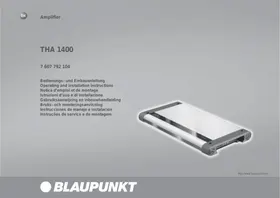 BLAUPUNKT THA 1400 - Amplificateur de voiture