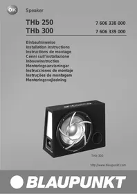 BLAUPUNKT THB 300 - Subwoofer