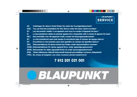 TP E EXACT R/BL IBE BLAUPUNKT