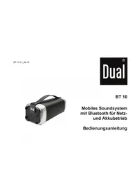 DUAL BT 10 - Bluetooth lautsprecher