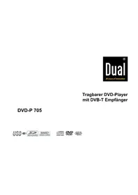 DUAL DVD-P 705 - Tragbarer DVD-Player