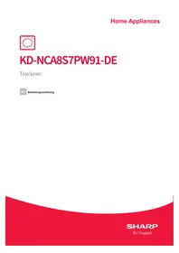 SHARP KD-NCA8S7PW91-DE - Wäschetrockner