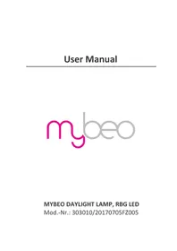 Bedienungsanleitung Mybeo 303010 Lichttherapie