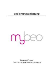Bedienungsanleitung Mybeo 303980 Elektrischer Epilierer