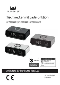 Krontaler GT-ACQI-22BK - Armbanduhr