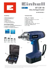 EINHELL BT-CW 18 i - Metalldrehmaschine