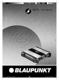 VELOCITY VA 275 BLAUPUNKT