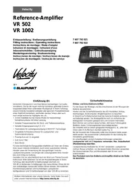 VELOCITY VR 502/ VR 1002 BLAUPUNKT