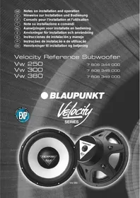 VELOCITY VW 250 BLAUPUNKT