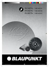 BLAUPUNKT VPC 652 PRO - Enceintes de voiture
