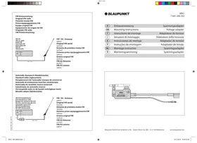 BLAUPUNKT SPA 1 - Adaptateur électrique