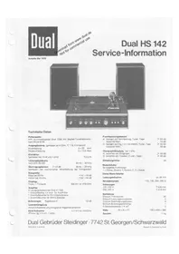 DUAL HS142 - Plattenspieler