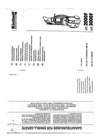 HT 2000 F EINHELL