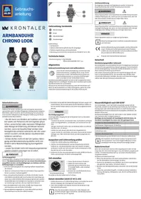 Krontaler GT-W-CL-04 - Armbanduhr