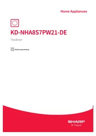 SHARP KD-NHA8S7PW21-DE - Wäschetrockner