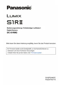 Lumix S1R II PANASONIC