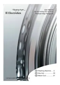 ELECTROLUX EWT904 - Lavadora