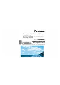 CQ-DVR592U PANASONIC