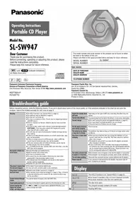 PANASONIC SL-SW947 - CD Player
