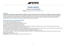 GW6010R  - MANUALE D'INSTALLAZIONE SMEG
