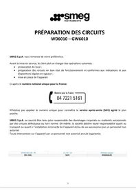 GW6010RM  - MANUALE D'INSTALLAZIONE SMEG
