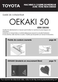 TOYOTA OEKAKI RENAISSANCE - Machine à coudre