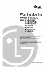 LG WP-8003 - Washing machine