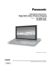 PANASONIC TH-58PF12 - Screen