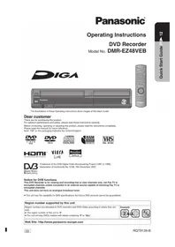 PANASONIC Diga DMR-EZ48VEB - DVD Recorder