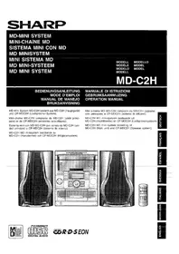 SHARP MD-C2H - Hi-Fi System