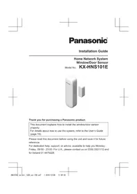PANASONIC KX-HNS101E - Home Automation
