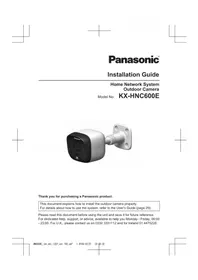 PANASONIC KX-HNC600E - Home Automation