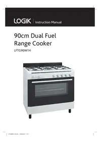 Logik LFTG90W14 - Cooker