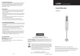 Logik L50HBSS12 - Hand blender