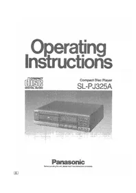 PANASONIC SL-PJ325A - CD Player