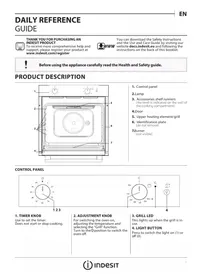 INDESIT IGW 324 IX - Духовка