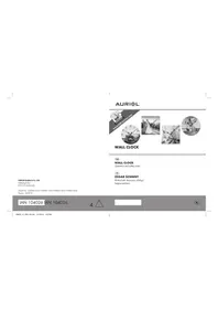 Instrukcja AURIOL IAN 104026 Zegar