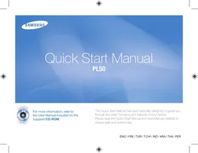 دليل SAMSUNG PL50-SILVER تلفاز