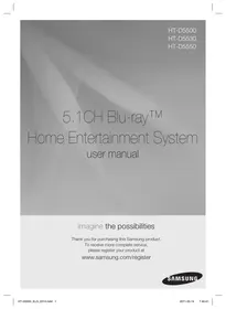 SAMSUNG HT-D5550 - Audio System