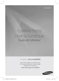 SAMSUNG HT-D330 - Sistema de home theater