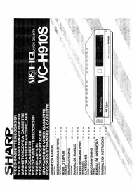 SHARP VC-H910 - VCR