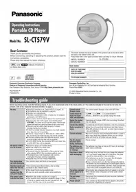 PANASONIC SL-CT579V - CD Player