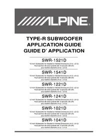 ALPINE SWR-1241D - Subwoofer